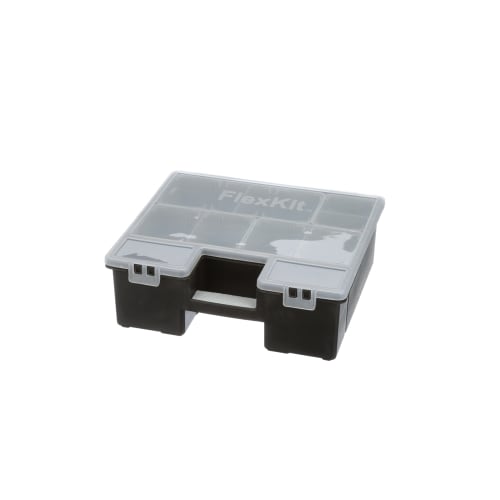 FlexCart Professional Grade Parts Box, ABS and Polypropylene Plastic 13.4" x 12.4" x 4.5" (FC-50PB)
